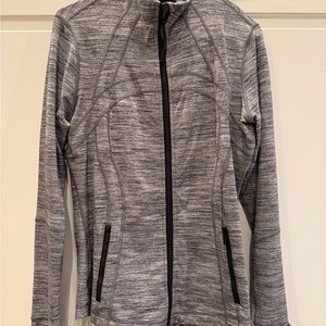 Lululemon Athletica Heathered Gray Utility Jacket